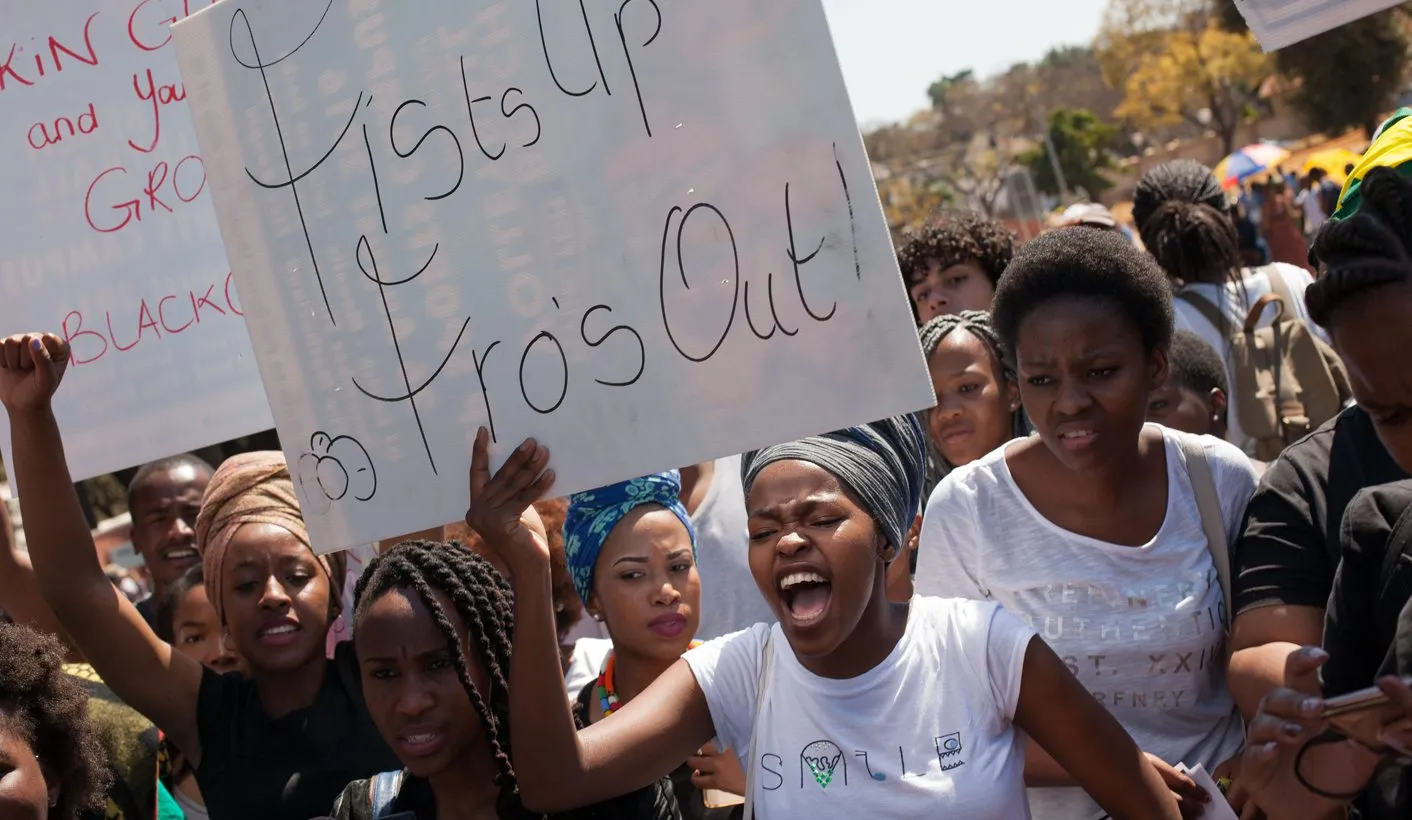 women protesting for jobs